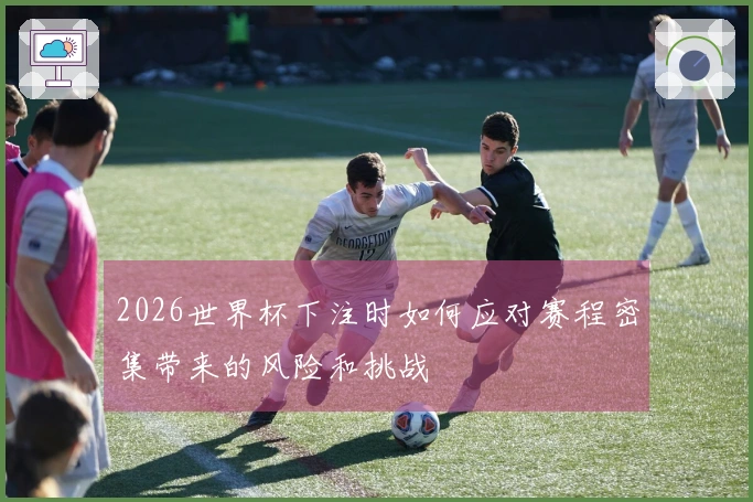 2026世界杯下注时如何应对赛程密集带来的风险和挑战